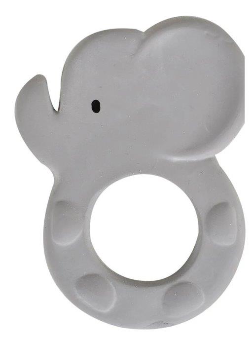 Tikiri Elephant - Natural Organic Rubber Teether - sugarloaf