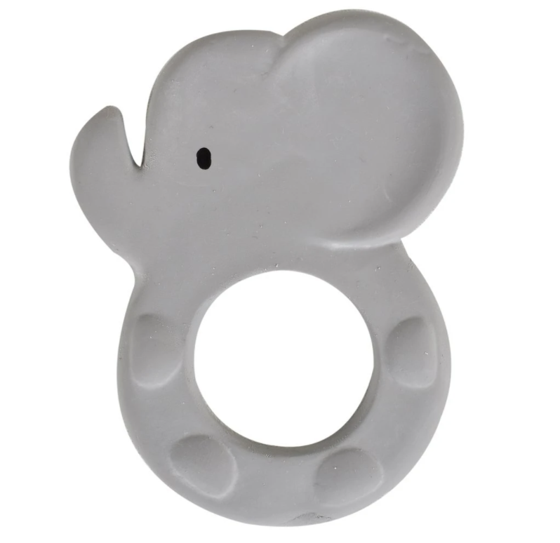 Tikiri Toys Elephant natural rubber teether