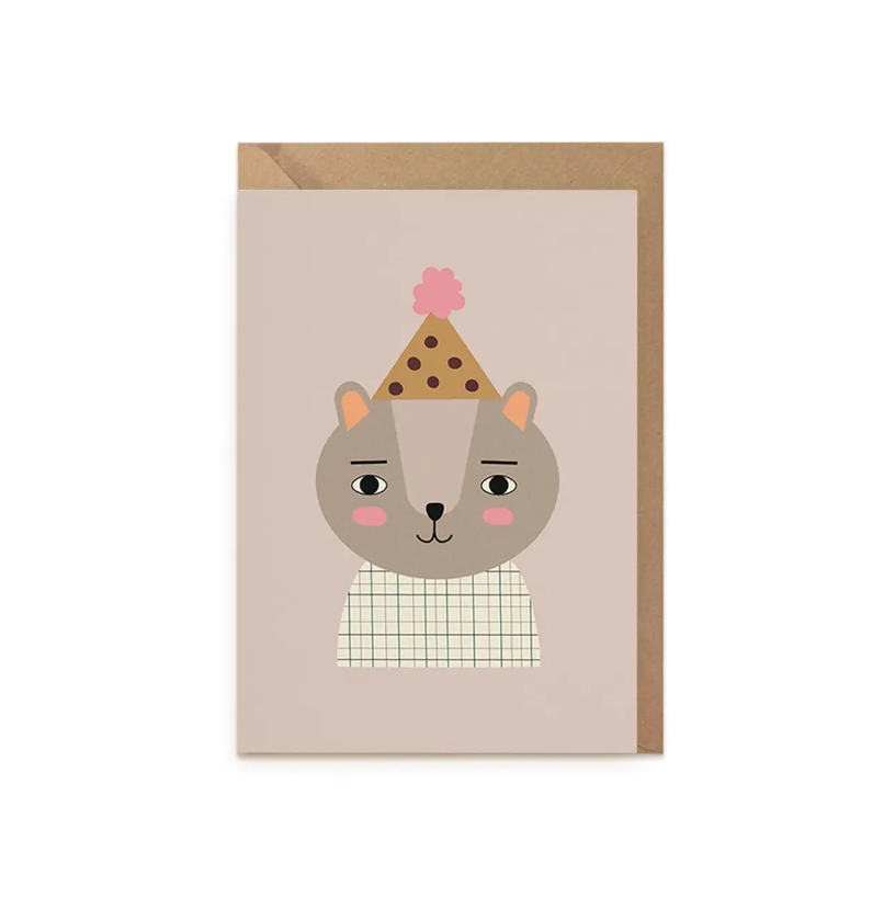 Little Otja New Baby Greeting Card - Baby Lorem