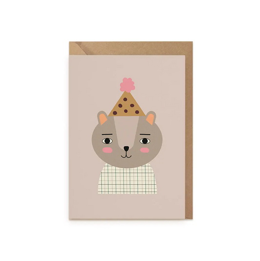 Little Otja New Baby Greeting Card - Baby Lorem