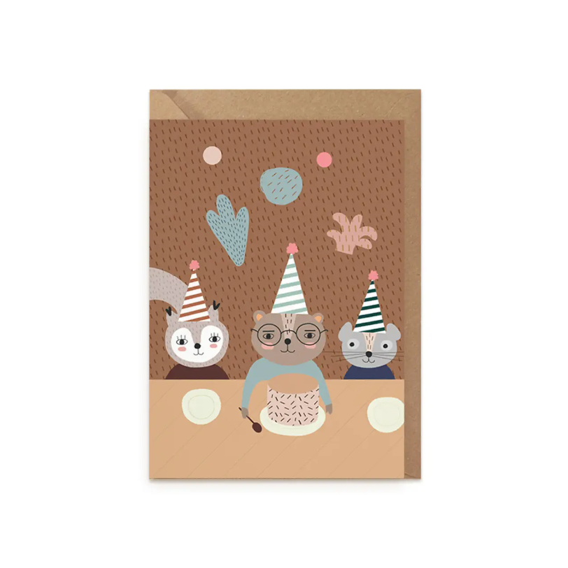 Little Otja Birthday Greeting Card