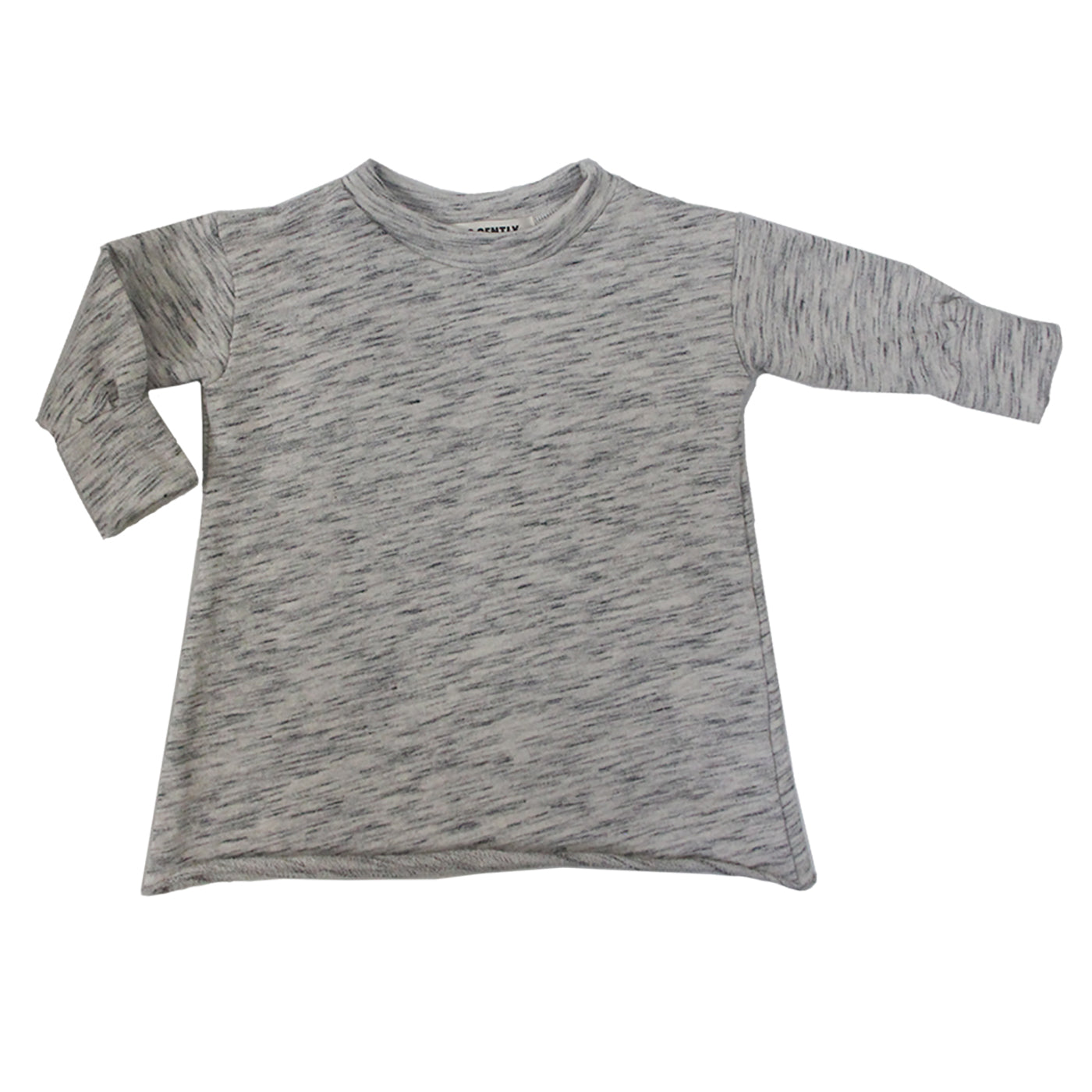 HEMP PUFF SLEEVE DRESS IN FRENCH TERRY - sugarloaf
